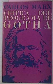 Critica Del Programa De Gotha | 12895 | Marx Carlos