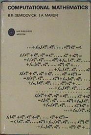 Computational Mathematics | 146728 | I A Maron, B P DEmidovich