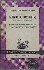 Tablado de marionetas. Para educación de príncipes | 153557 | Valle-Inclán, Ramón del