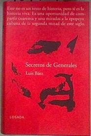 Secretos de Generales | 181169 | Báez, Luis