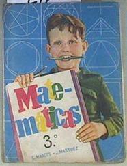 Matemáticas 3º Bachillerato álgebra y geometría | 88725 | Marcos, Constantino/Jacinto Martínez