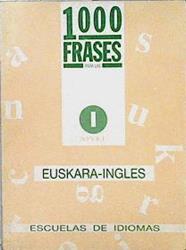 Mil frases: euskara-inglés I | 144766 | Esponda, Josune