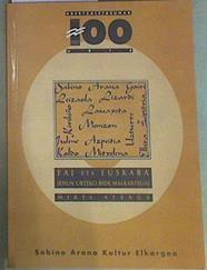 EAJ PNV eta Euskara (Ehun urteko bide malkartsua) | 92004 | Atxaga, Mikel