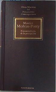 Fenomenología de la percepción | 94335 | Merleau-Ponty, Maurice