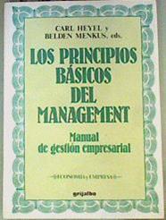 Principios Básicos del Management: Manual de Gestión Empresarial | 160041 | Heyel, Carl/Belden, Mewkus