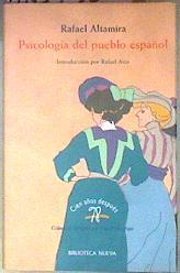 Psicología del pueblo español | 185150 | Altamira, Rafael