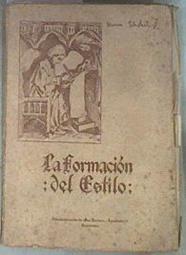 La formación del estilo | 176495 | Schökel, Luis Alonso