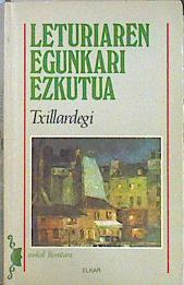 Leturiaren egunkari ezkutua | 76286 | Txillardegi