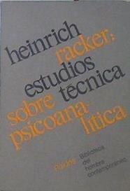 Estudios sobre técnica psicoanalítica | 140607 | Racker, Heinrich
