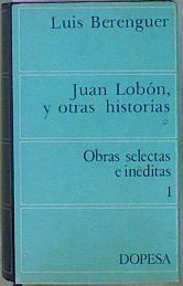 Obras Selectas E Inéditas 1 | 61810 | Berenguer Luís