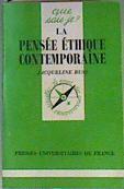 La pensée éthique contemporaine 2 edición | 163350 | Jacqueline Russ