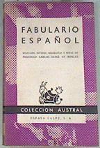 Fabulario español | 170894 | Federico Carlos Sainz de Robles
