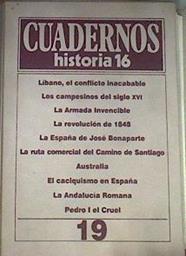 Cuadernos Historia 16 Carpeta nº 19 181-190 Líbano el conflito inacabable,Los campesinos del siglo | 176252 | VVAA