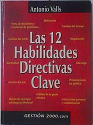 Las 12 Habilidades Directivas Clave | 13721 | Valls Antonio