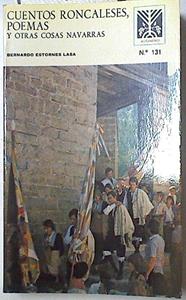Cuentos roncaleses, poemas y otras cosas navarras | 128173 | Estornés Lasa, Bernardo
