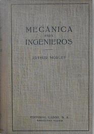 Mecánica para ingenieros | 86232 | Morley, Arthur