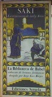 La reticencia de Lady Anne | 184614 | Saki