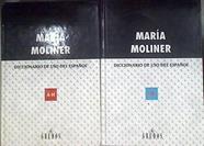 Diccionario de uso del español. 2 Tomos María Moliner | 115667 | Moliner, María