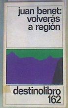 Volverás a Región | 168104 | Benet, Juan
