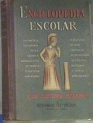 Enciclopedia Escolar y de Cultura General Quince materias en un solo volumen | 170746 | VVAA