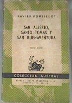 San Alberto Santo Tomás y San Buenaventura | 169890 | Xavier Rousselot