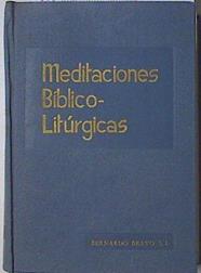 Meditaciones Bíblico litúrgicas | 124368 | Bravo, Bernardo