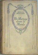 UN MARIAGE DANS LE MONDE | 174745 | OCTAVE FEUILLET