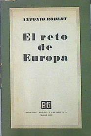 El Reto De Europa | 44820 | Robert Antonio