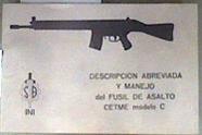 Descripcion abreviada y manejo del Fusil de Asalto. CETME mod.C | 188170 | industrias militares, Empresa nacional Santa Barbara