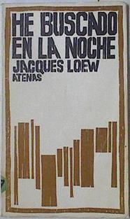 He buscado en la noche | 125794 | Loew, Jacques