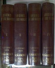 Orígenes de los vascos 1, 2, 3, y 4 | 71508 | Estornés Lasa, Bernardo