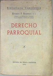 Derecho parroquial | 173775 | Fernández Regatillo, Eduardo