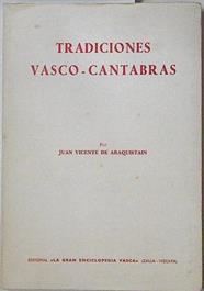 Tradiciones vasco-cántabras | 113197 | de Araquistain, Juan Vicente
