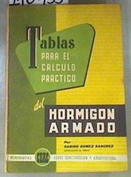 Tablas para el cálculo práctico del hormigón armado | 170435 | Sabino Gómez Sánchez