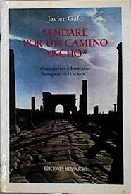 Andaré Por Un Camino Ancho. Comentarios a los textos litúrgicos del Ciclo C | 57714 | Gafo Javier