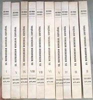 El Refranero general español , parte recopilado y parte compuesto. 10 tomos. | 180054 | Sbarbi, José María.