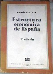 Estructura Económica de España | 178967 | Ramón Tamames
