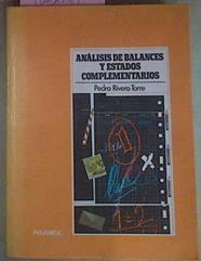 Análisis De Balances Y Estados Complementarios | 56032 | Rivero Torre Pedro