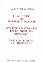 La Mano Negra y otros Vol VIII, La mano negra El misterio de los Bajos fondos | 188472 | Cristina Martín De Bustamante/Varios Autores