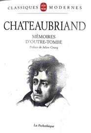 Mémoires d'outre-tombre | 187536 | Chautebriand