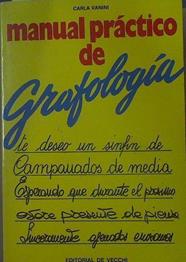 Manual práctico de grafología | 118611 | Vanini, Carla