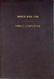 OBRAS COMPLETAS DE ARANA-GOIRI' TAR SABIN | 180924 | Arana Goiri, Sabino