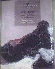 Aurea dicta Dichos y proverbios del mundo clásico | 174682 | Vlentí, Eduard/Introducción Enrique Tierno Galván/Selección Eduard Valentí