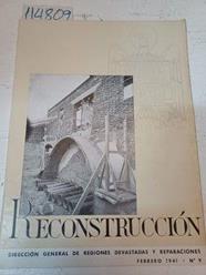Reconstrucción Nº 9 febrero 1941 | 114809 | Arrarás, Joaquín/Fernández  Vallespin, Arístides/Prieto Bances, Luis/de Cárdenas, Gonzalo