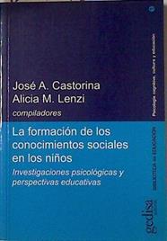 La formación de los conocimientos sociales en los niños: investigaciones psicológicas y prespectivas | 127429 | Castorina, José Antonio/Lenzi, Alicia M.