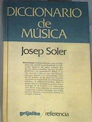 Diccionario de Música | 169271 | Soler, Josep
