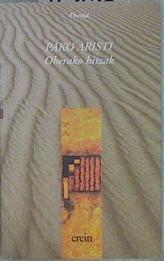 Oherako hitzak | 150327 | Aristi Urtuzaga, Pako