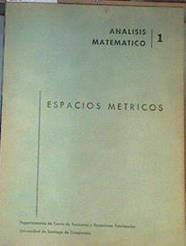 Analisis Matematico 1: Espacio Metricos | 163955 | Varios
