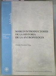 Marco introductorio de la historia de la antropología | 173125 | Martínez Veiga, Ubaldo