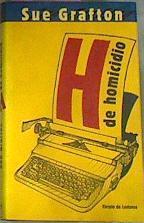 H De Homicidio | 1391 | Grafton, Sue